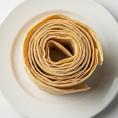 Crispy wafer roll